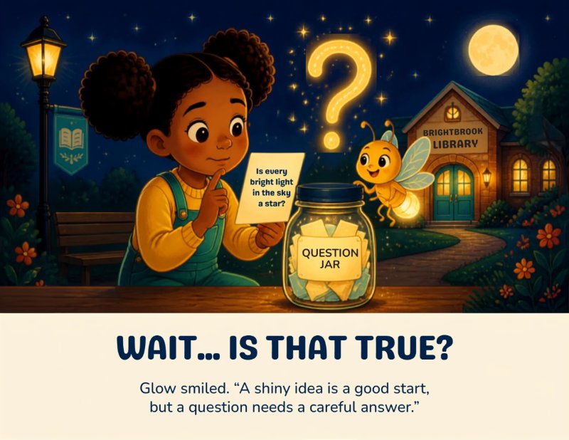 The Truth Shines Bright storybook — page 3