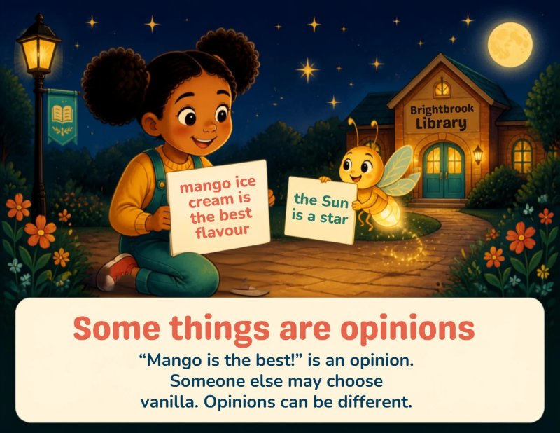 The Truth Shines Bright storybook — page 5
