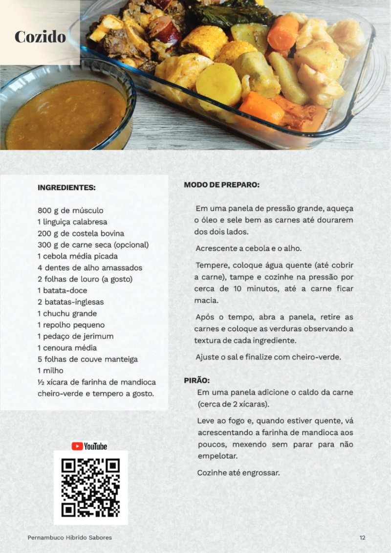 E-book Pernambuco Híbrido Sabores — page 12
