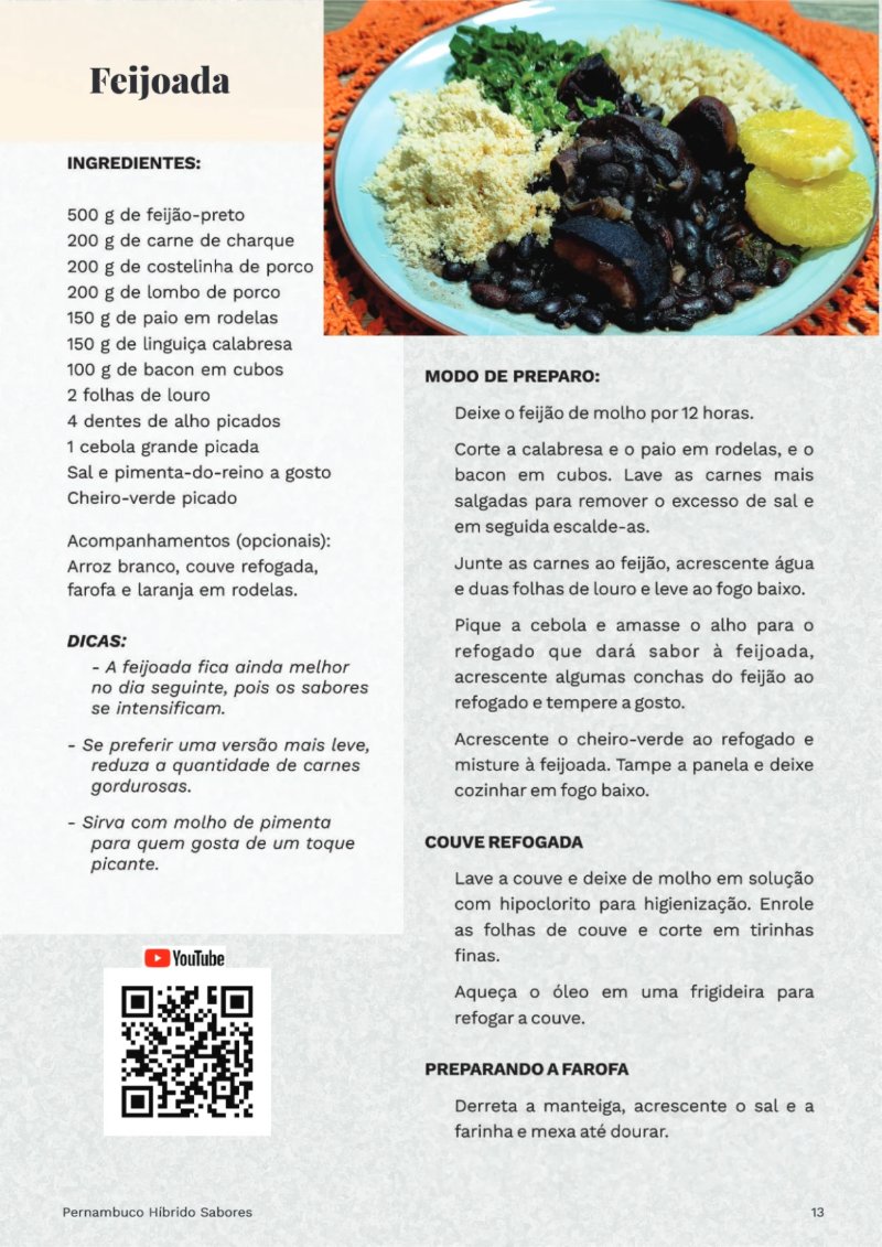 E-book Pernambuco Híbrido Sabores — page 13