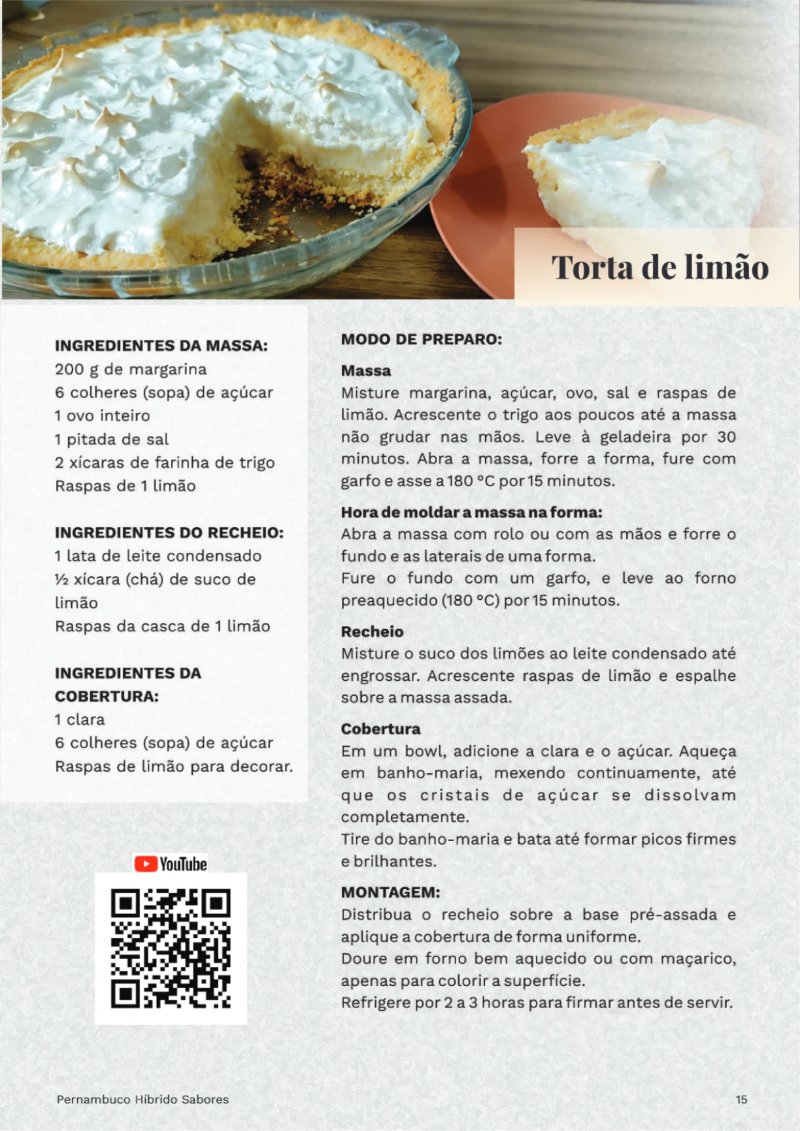E-book Pernambuco Híbrido Sabores — page 15