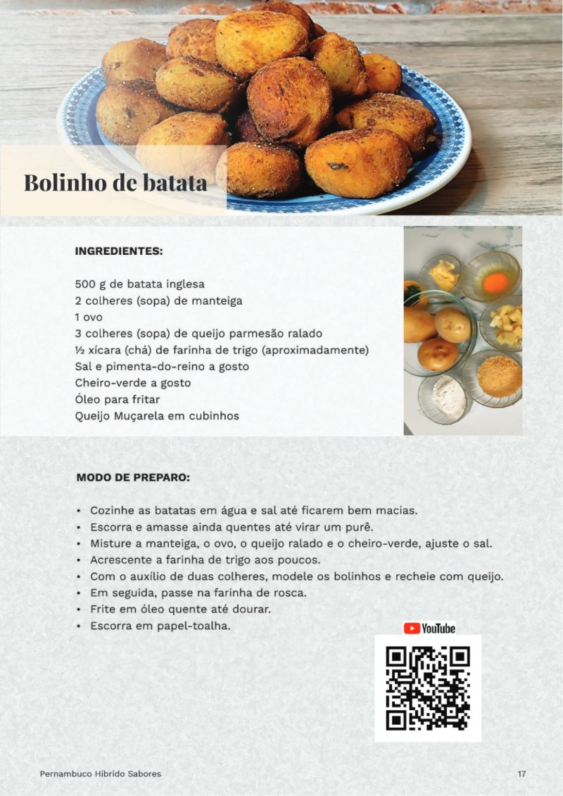 E-book Pernambuco Híbrido Sabores — page 17