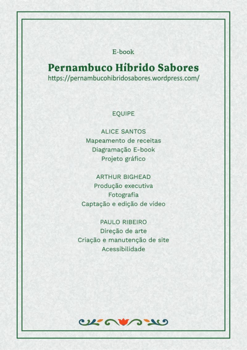 E-book Pernambuco Híbrido Sabores — page 4