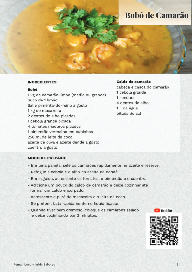 E-book Pernambuco Híbrido Sabores — page 31