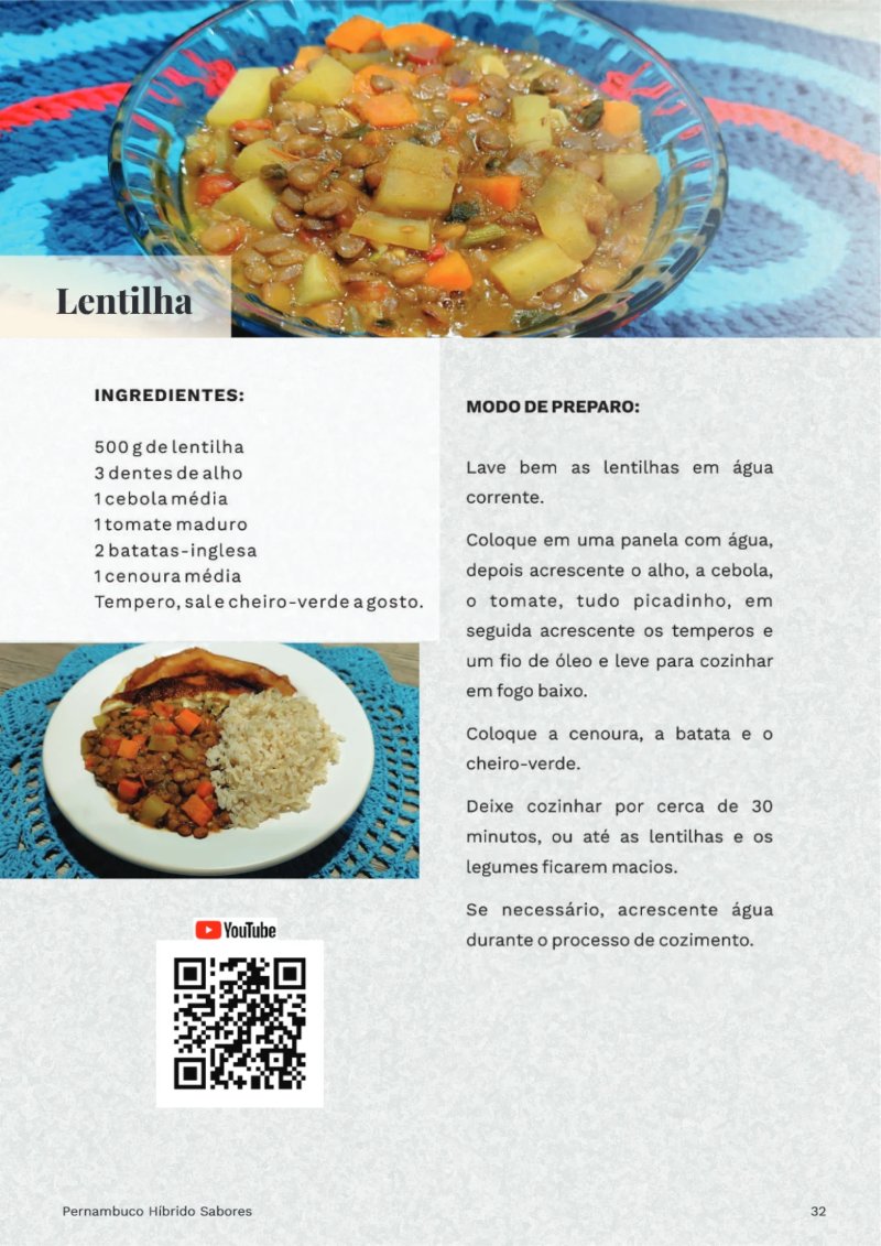 E-book Pernambuco Híbrido Sabores — page 32