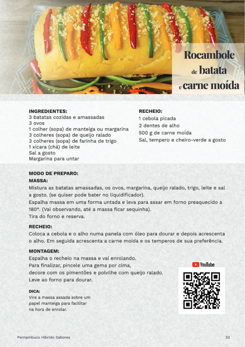 E-book Pernambuco Híbrido Sabores — page 33