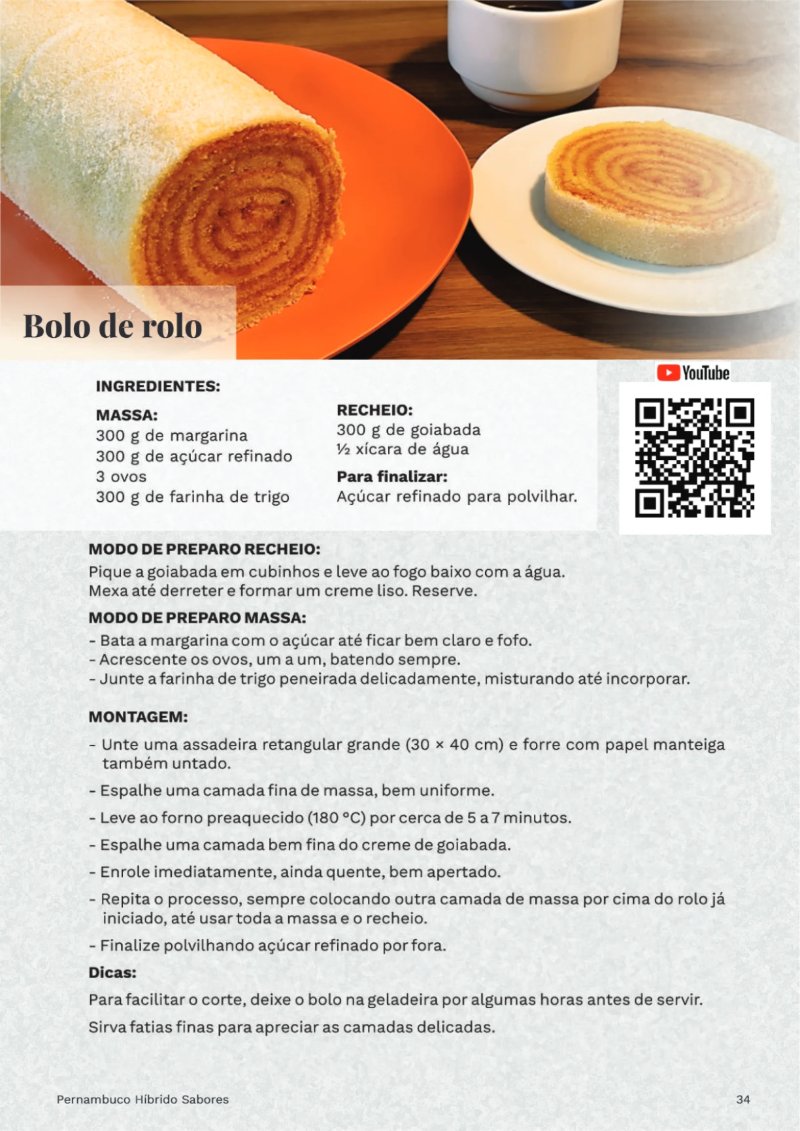 E-book Pernambuco Híbrido Sabores — page 34