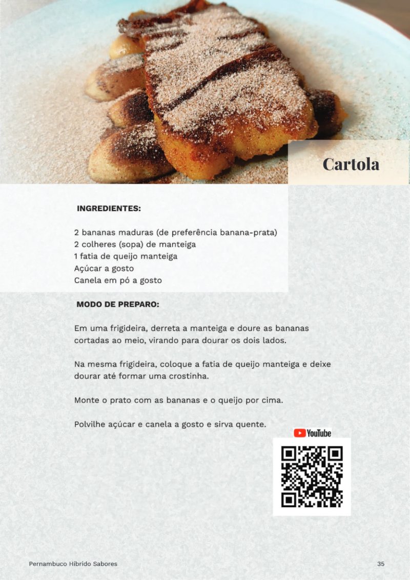 E-book Pernambuco Híbrido Sabores — page 35