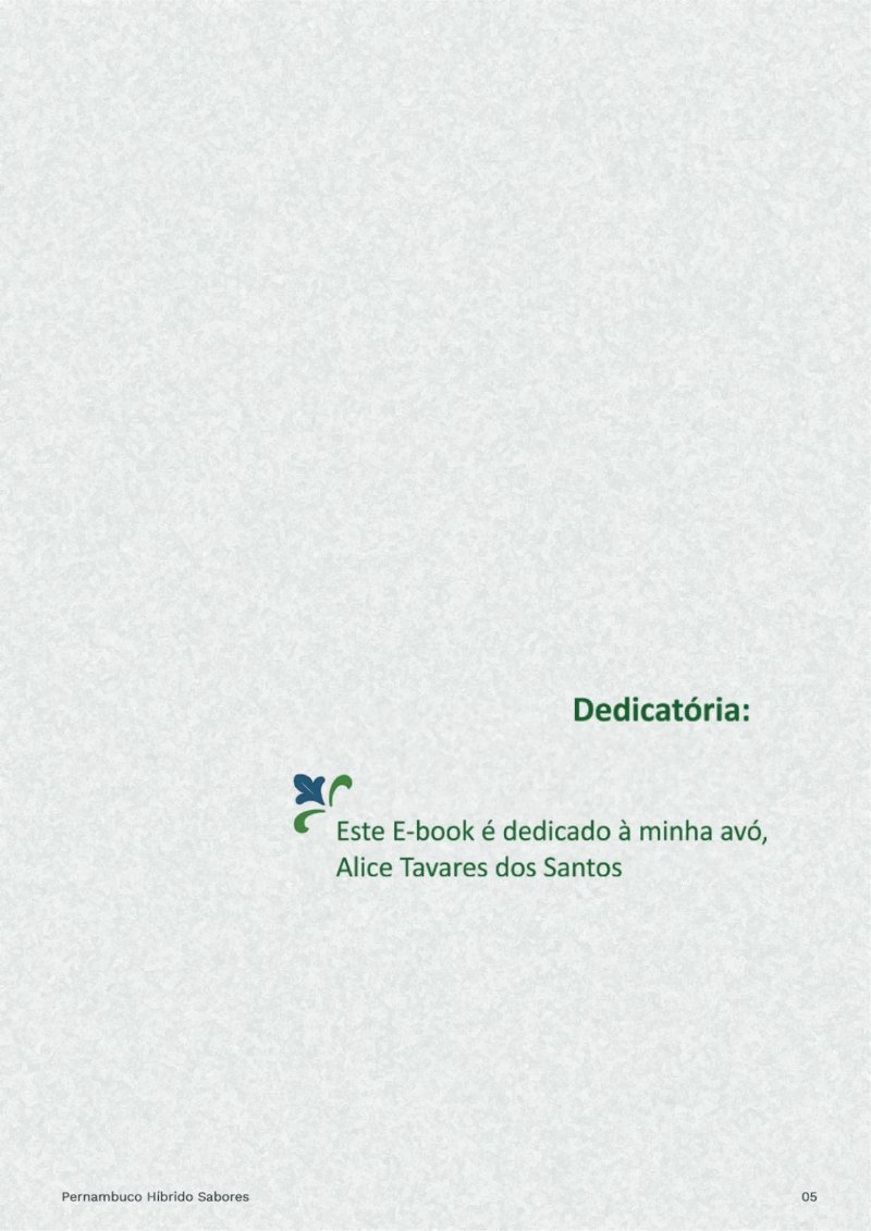 E-book Pernambuco Híbrido Sabores — page 5