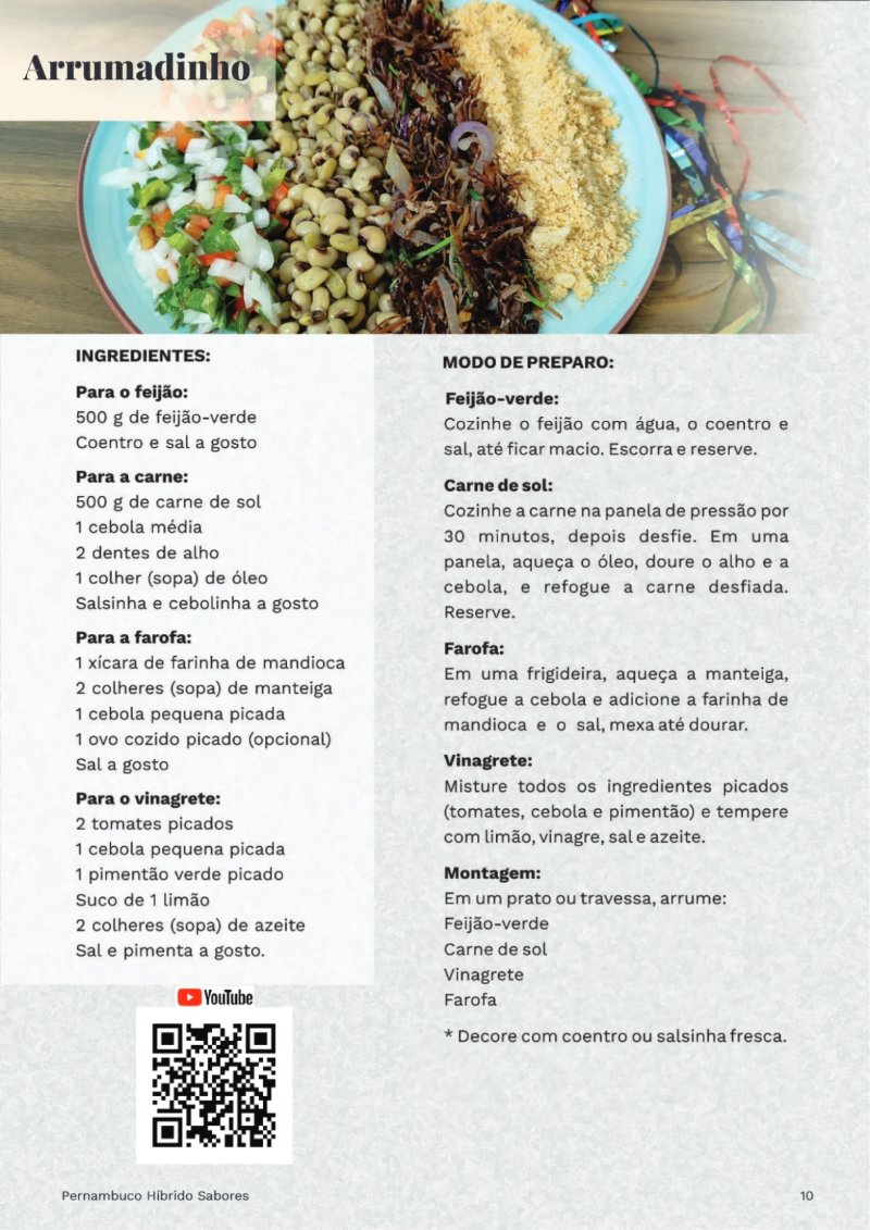 E-book Pernambuco Híbrido Sabores — page 10