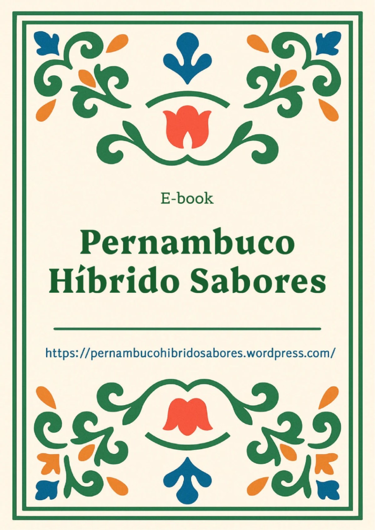 E-book Pernambuco Híbrido Sabores