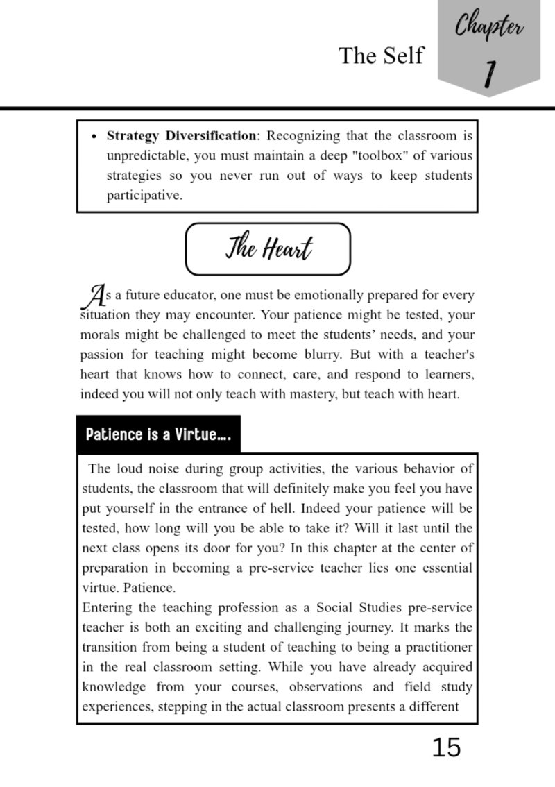 CLASSROOM CHRONICLES — page 15