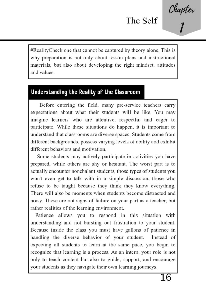 CLASSROOM CHRONICLES — page 16