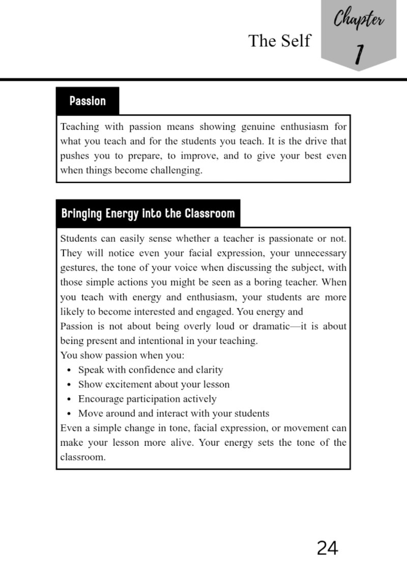 CLASSROOM CHRONICLES — page 24