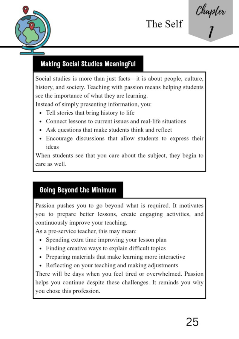 CLASSROOM CHRONICLES — page 25