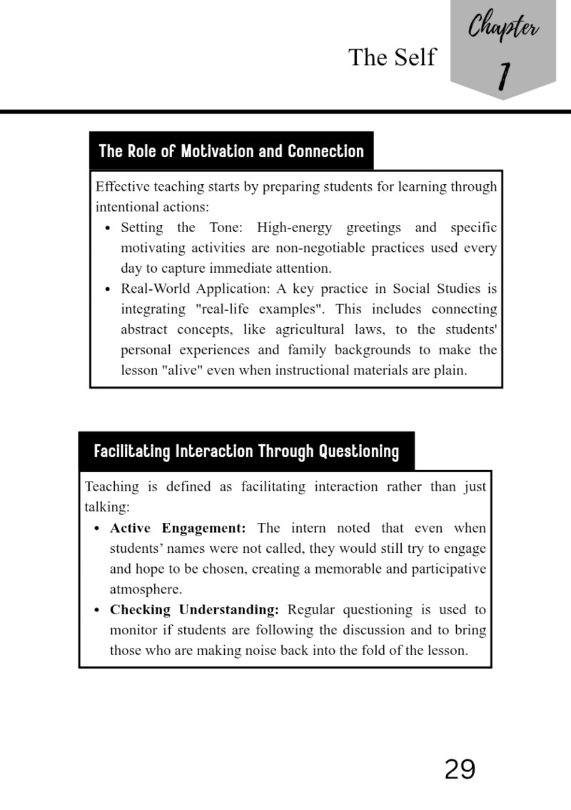 CLASSROOM CHRONICLES — page 29