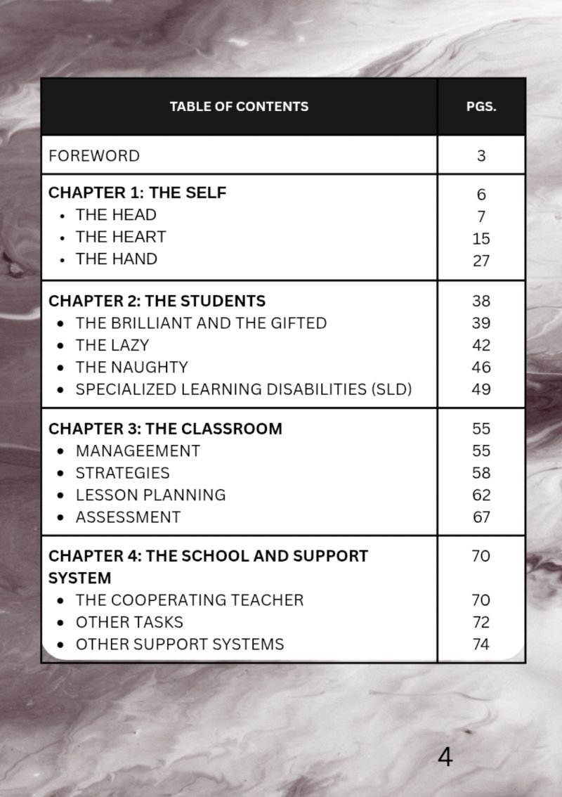 CLASSROOM CHRONICLES — page 4
