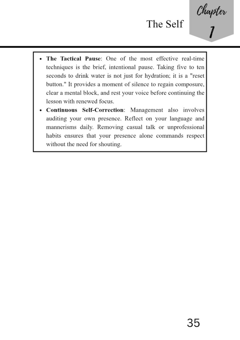 CLASSROOM CHRONICLES — page 35