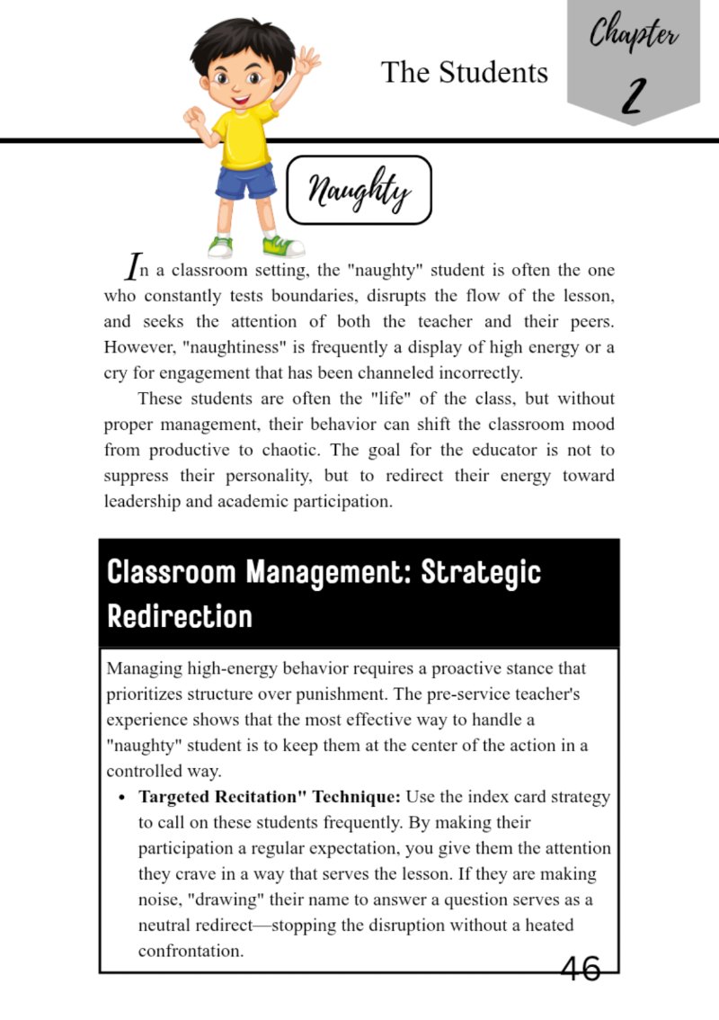 CLASSROOM CHRONICLES — page 46