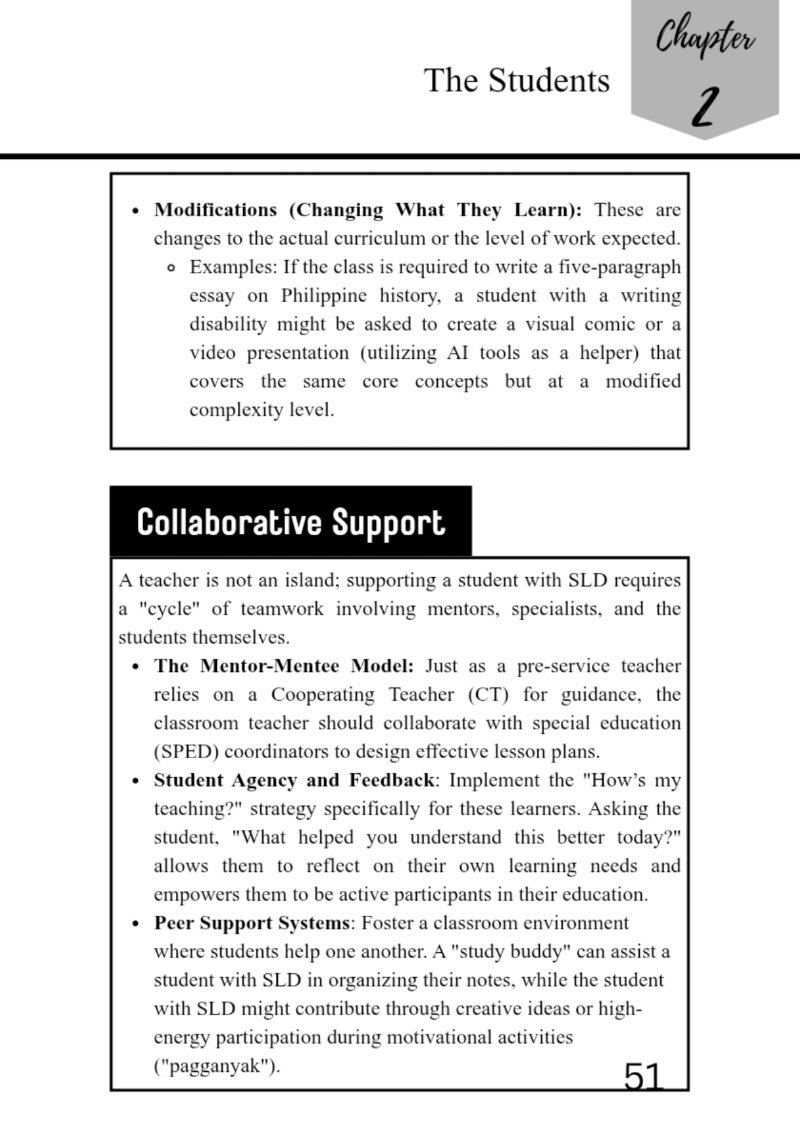 CLASSROOM CHRONICLES — page 51