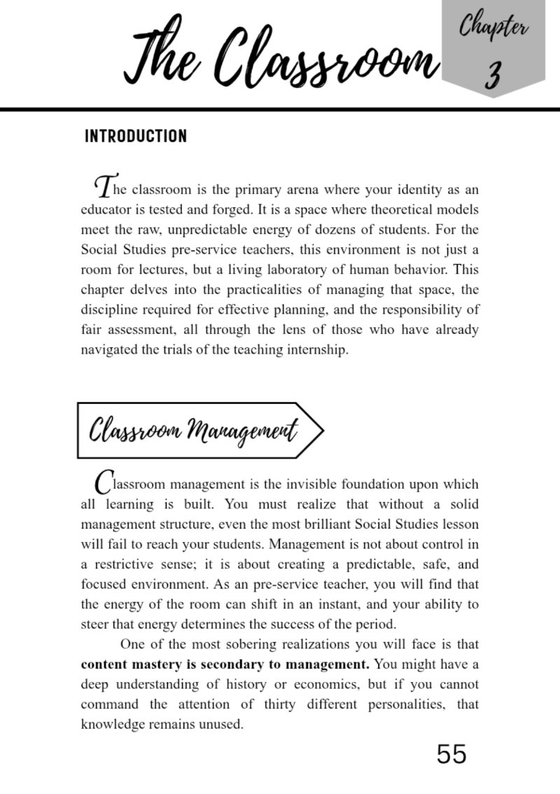 CLASSROOM CHRONICLES — page 55