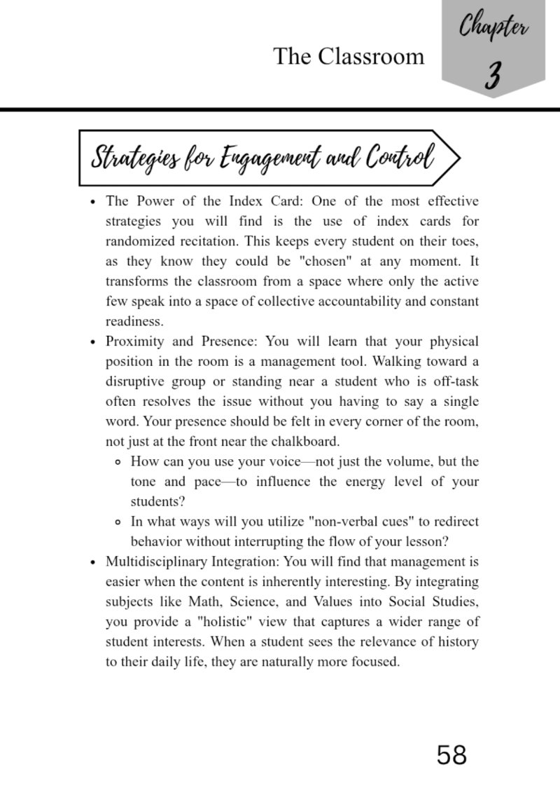 CLASSROOM CHRONICLES — page 58