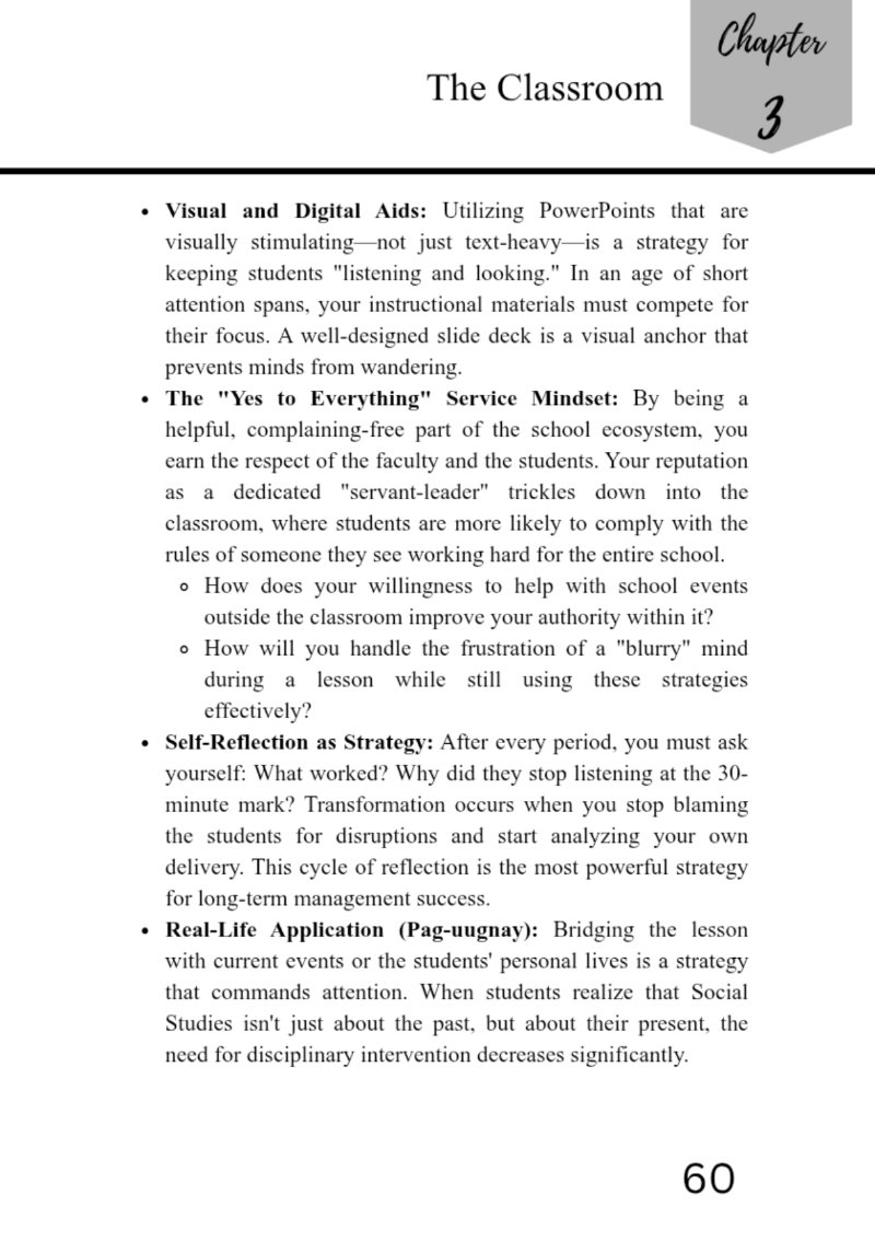 CLASSROOM CHRONICLES — page 60