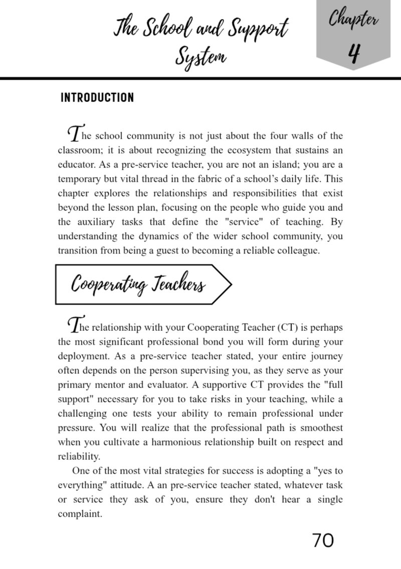 CLASSROOM CHRONICLES — page 70