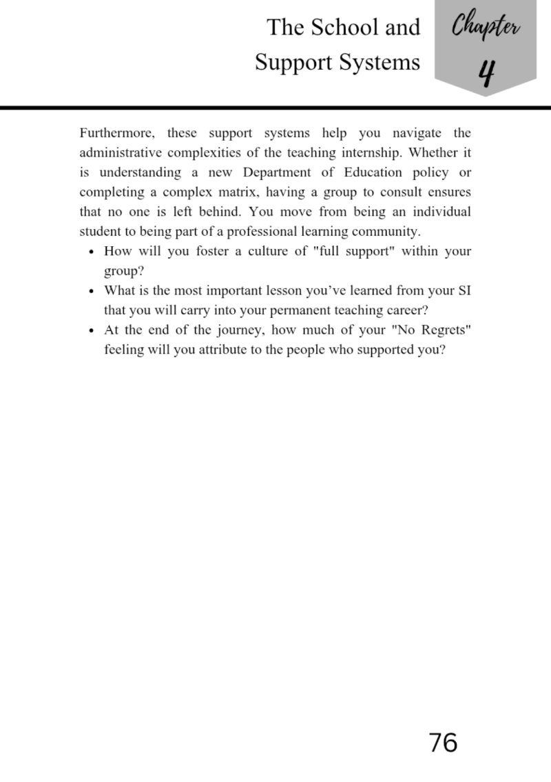 CLASSROOM CHRONICLES — page 76