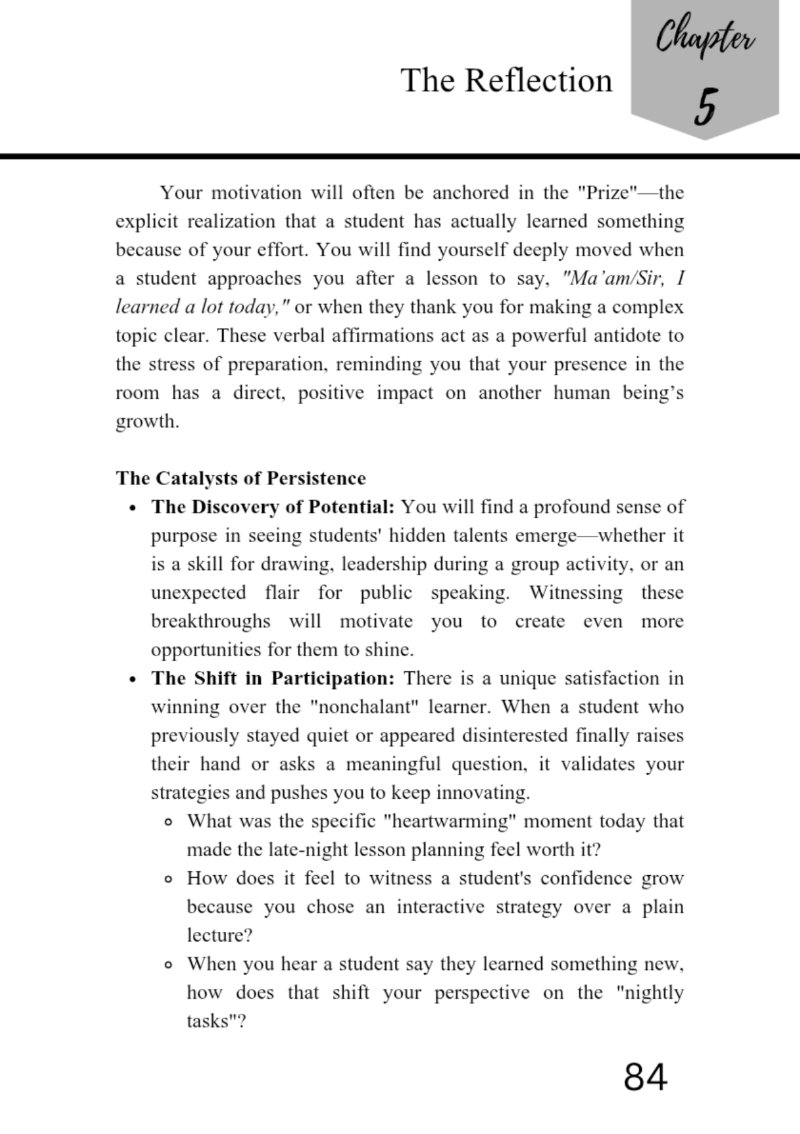 CLASSROOM CHRONICLES — page 84