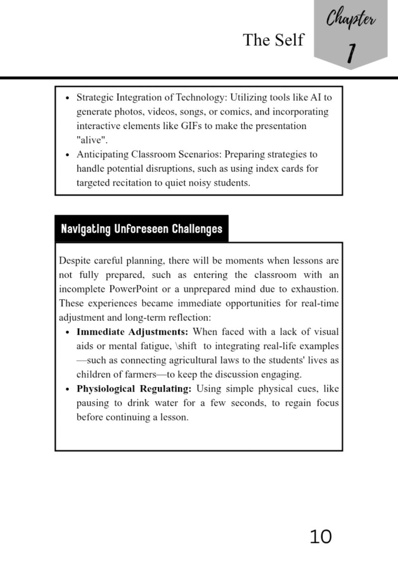 CLASSROOM CHRONICLES — page 10