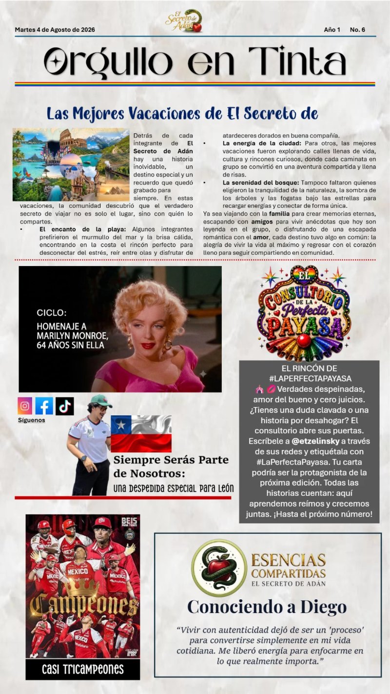 Orgullo en Tinta No6 — page 1