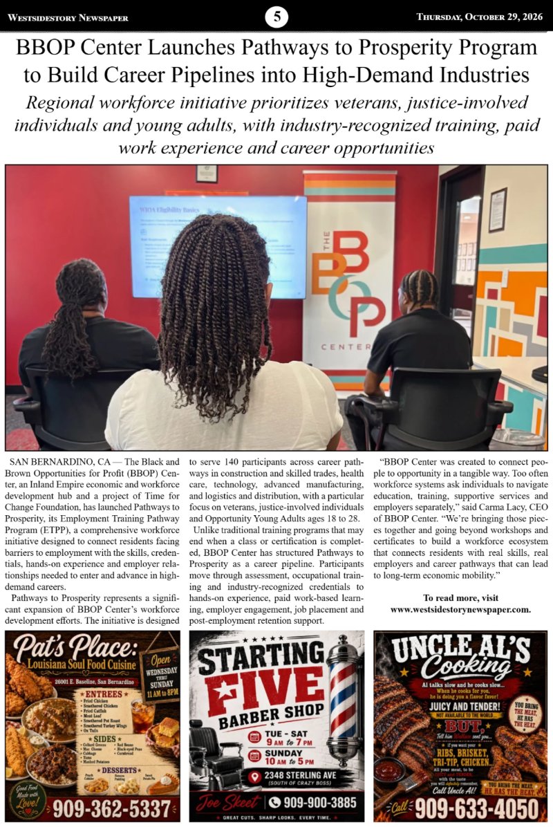 October 29 | Volume 40 No. 31 — page 5