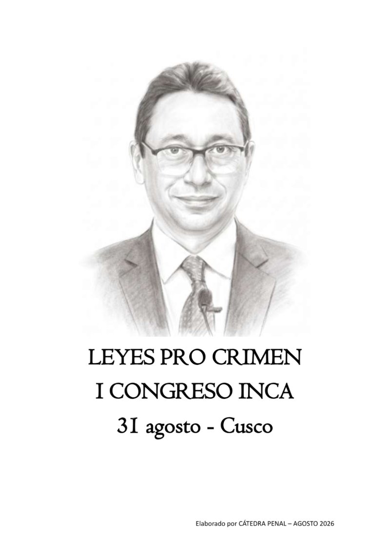 LEYES PRO CRIMEN — page 1