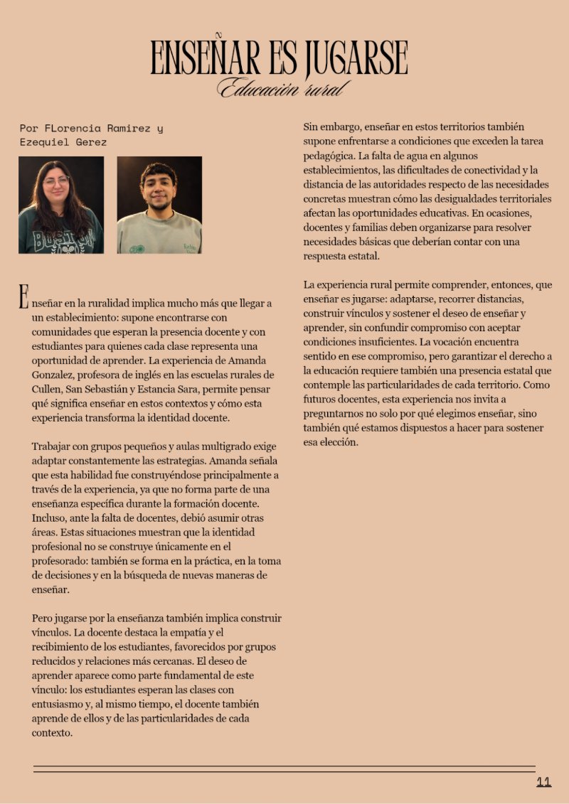 Revista Enseñar en el Fin del Mundo — page 13