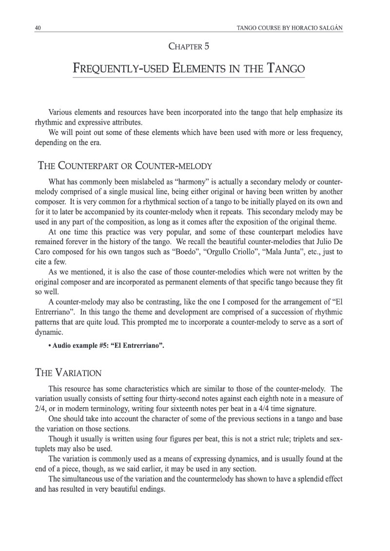 Tango Course - 3rd. Edition — page 13