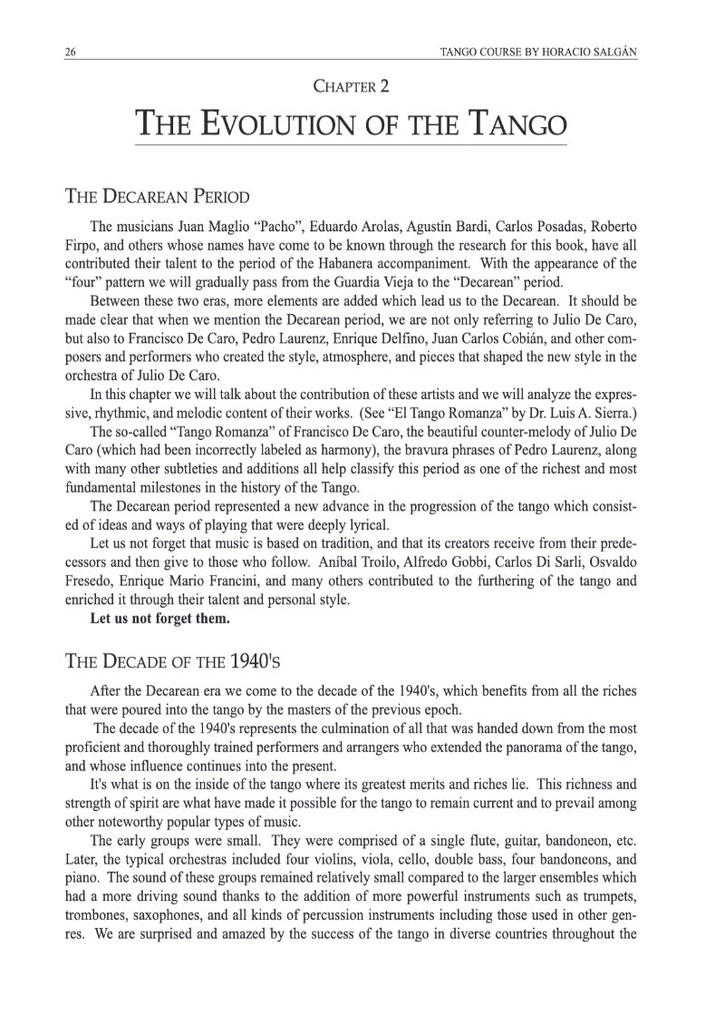 Tango Course - 3rd. Edition — page 10