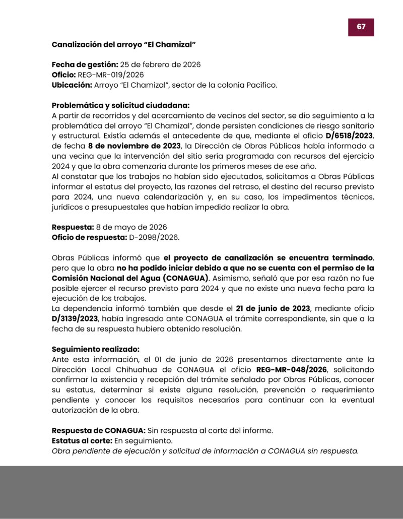 2DO INFORME MIGUEL RIGGS — page 71