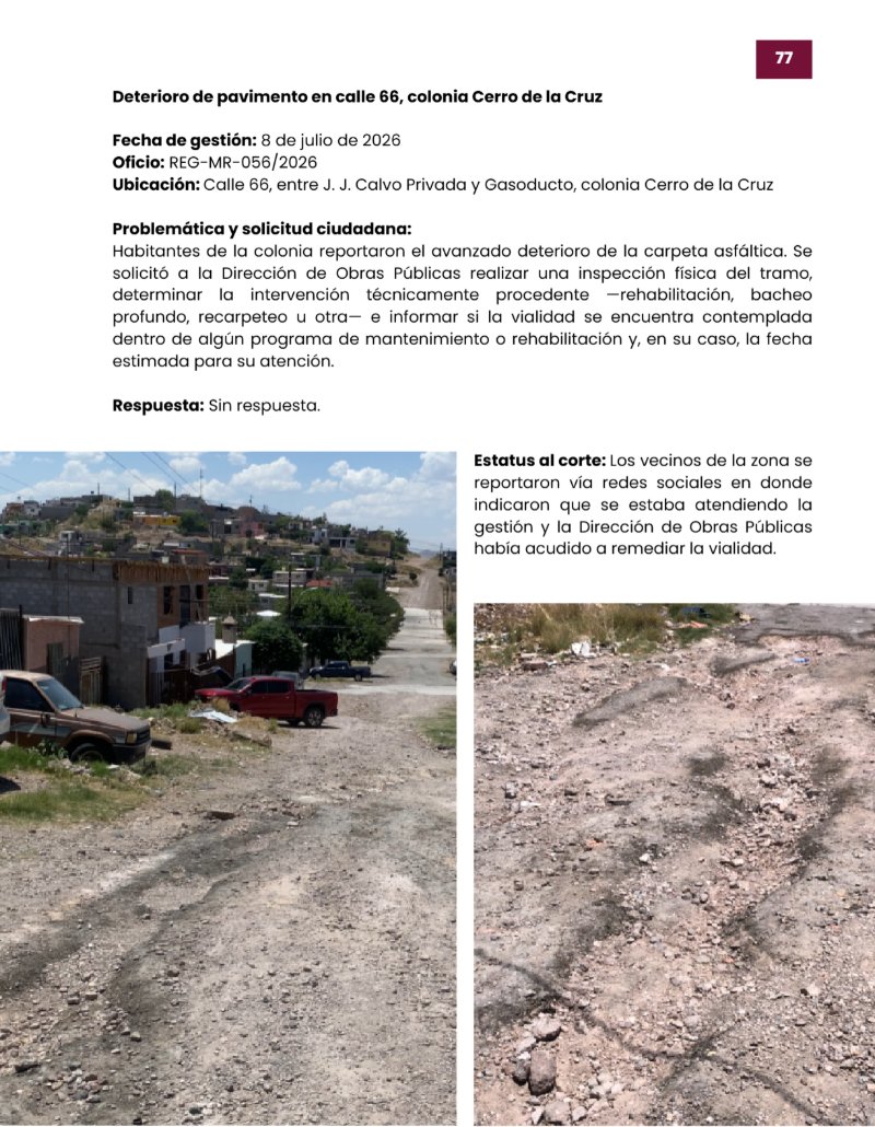 2DO INFORME MIGUEL RIGGS — page 81