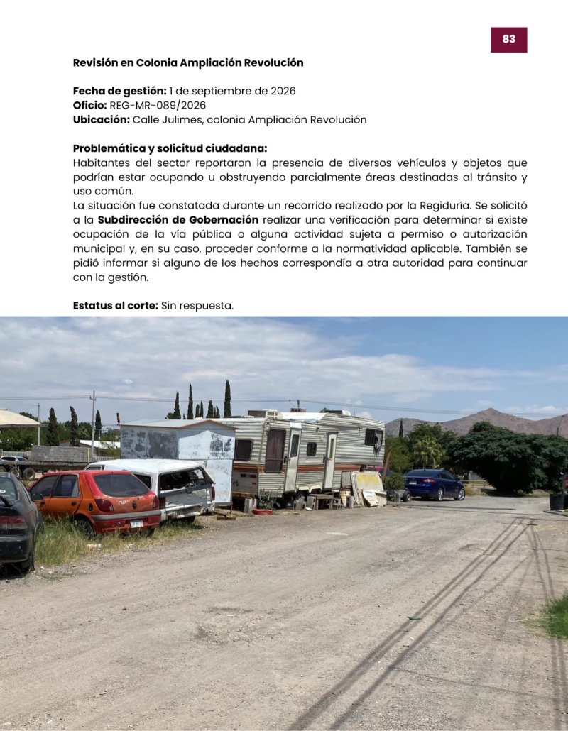 2DO INFORME MIGUEL RIGGS — page 87
