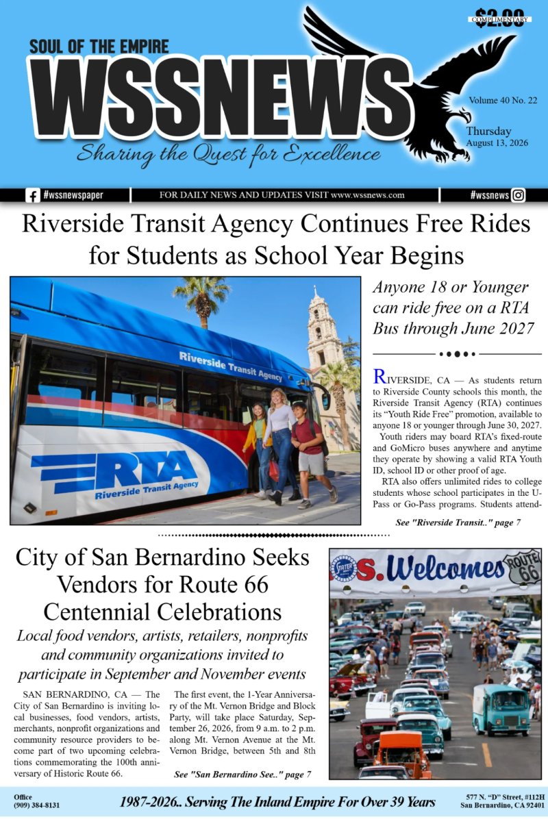 Thursday, August 13 | Volume 40 No.22 — page 1