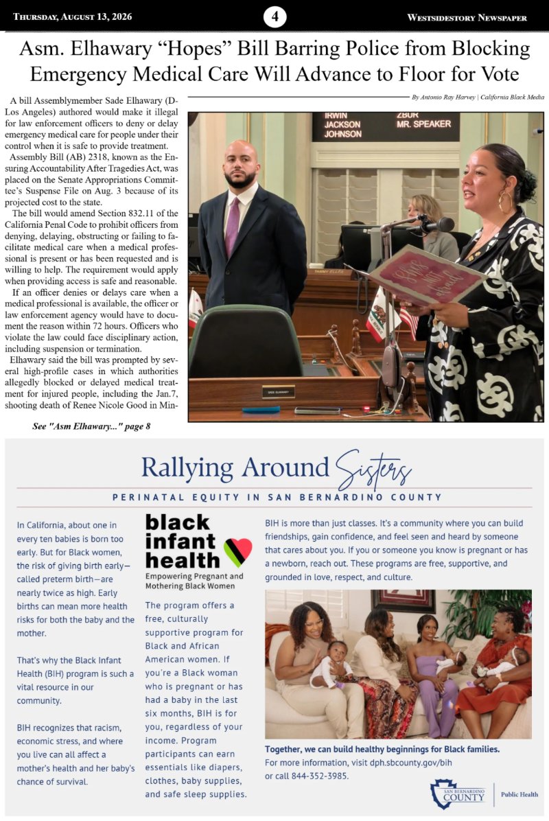 Thursday, August 13 | Volume 40 No.22 — page 4