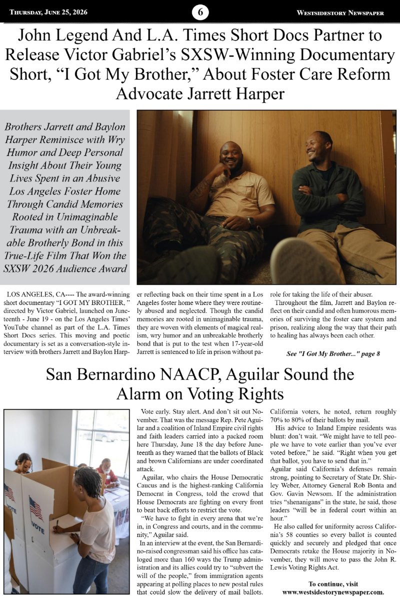 Thursday, June 24 | Volume 40 No.15 — page 6