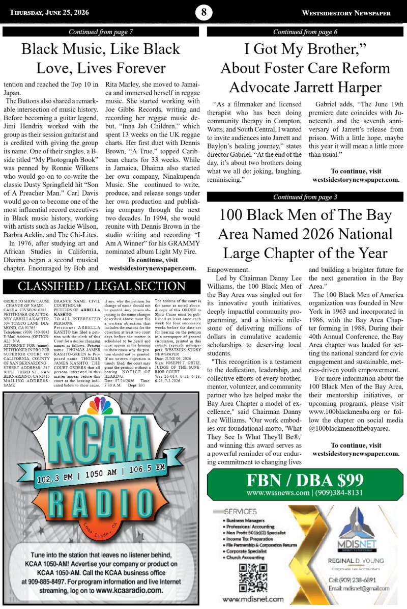 Thursday, June 24 | Volume 40 No.15 — page 8