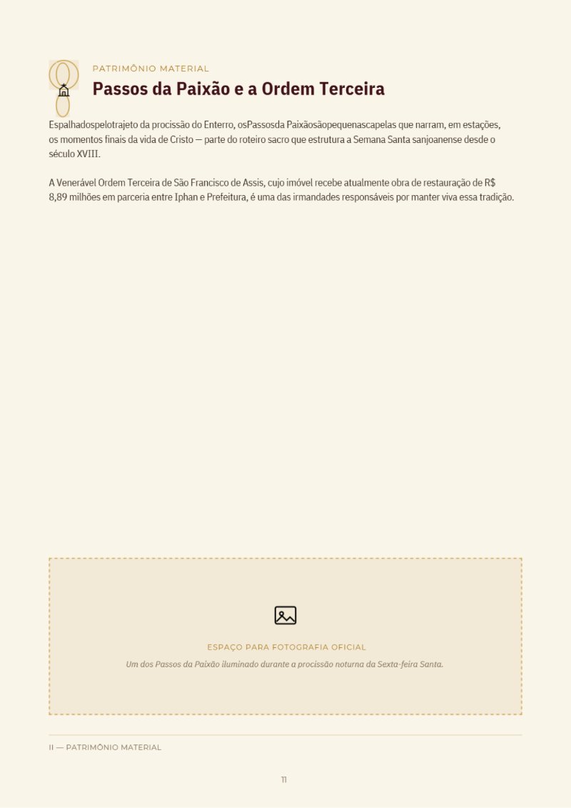 São João del Rei a Patrimônio Mundial da Humanidade — page 12