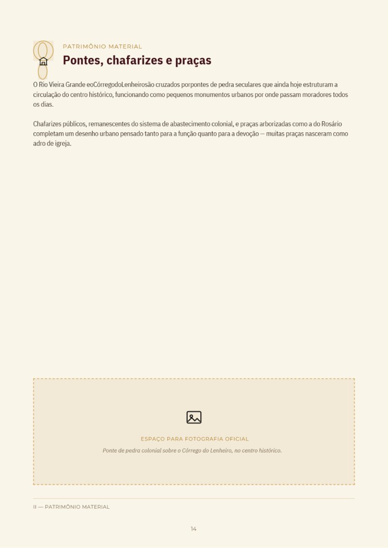 São João del Rei a Patrimônio Mundial da Humanidade — page 15