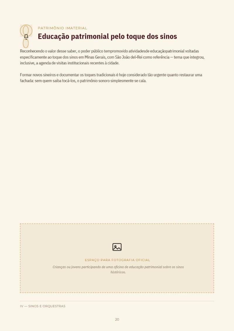 São João del Rei a Patrimônio Mundial da Humanidade — page 21