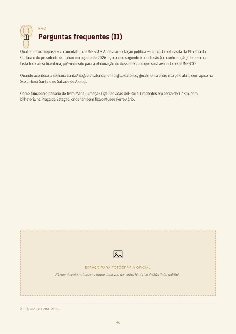 São João del Rei a Patrimônio Mundial da Humanidade — page 47