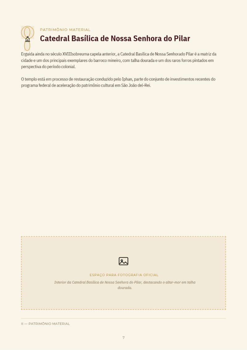 São João del Rei a Patrimônio Mundial da Humanidade — page 8