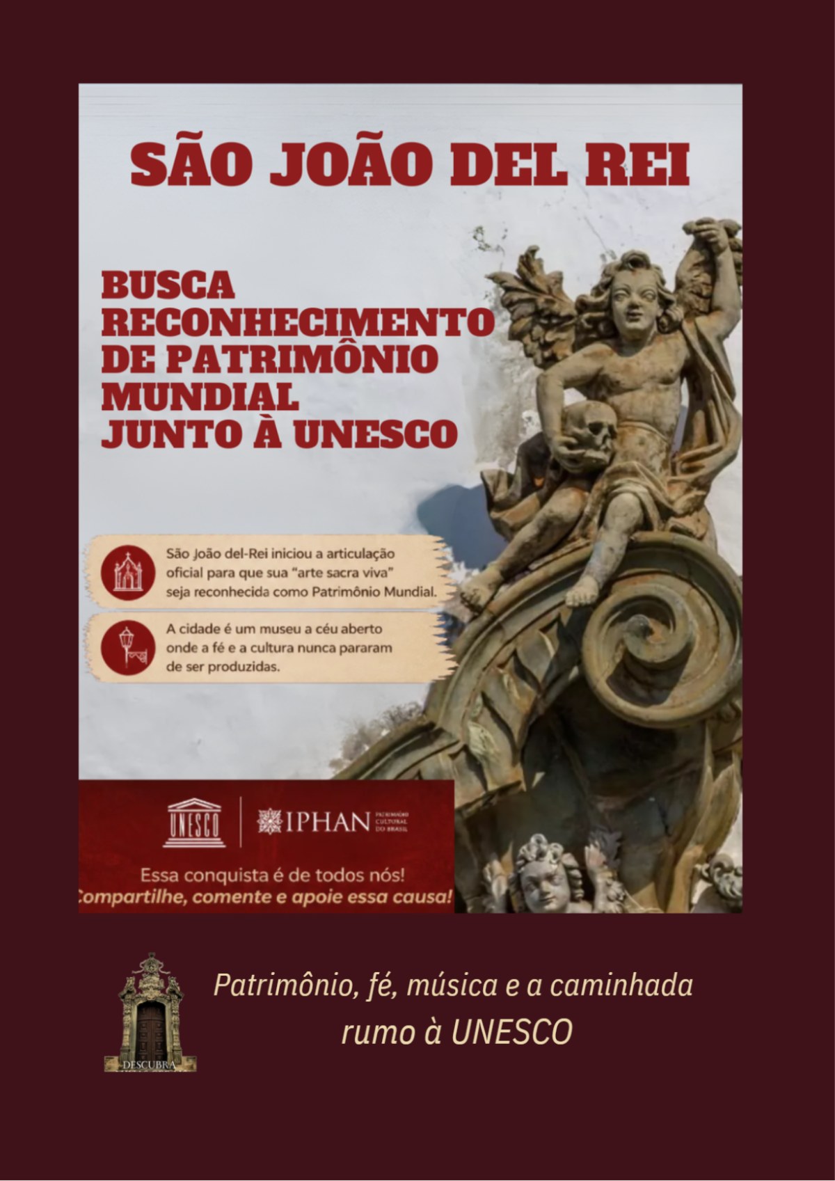 São João del Rei a Patrimônio Mundial da Humanidade